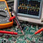 استفاده از مولتیمتر و اسیلوسکوپ در عیبیابی بردهای الکترونیکی 2 آموزش استفاده از مولتی متر و اسیلوسکوپ
