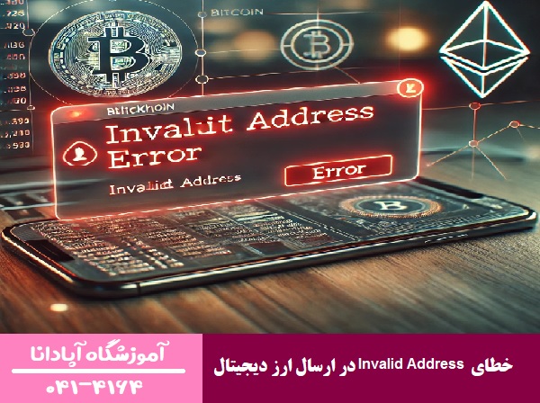 خطای Invalid Address در ارسال ارز دیجیتال خطای Invalid Address در ارسال ارز دیجیتال