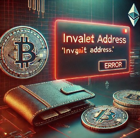 راهنمای رفع خطای Invalid Address در ارسال ارز دیجیتال 5 خطای Invalid Address در ارسال ارز دیجیتال