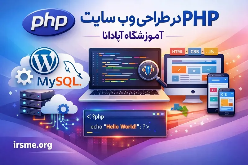 php در طراحی وب سایت php در طراحی وب سایت در تبریز در آموزشگاه آپادانا