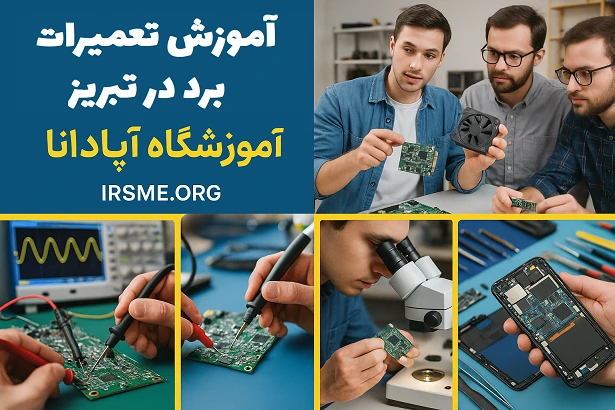 آموزش عیب‌یابی و تعمیر بردهای خانگی در تبریز