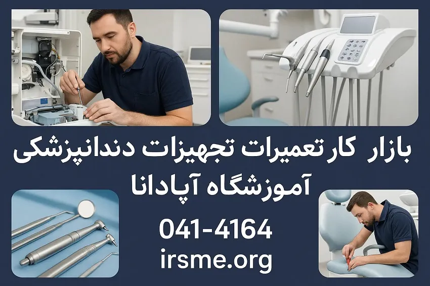 بازار کار تعمیرات تجهیزات دندانپزشکی در تبریز-آموزشگاه آپادانا بازار کار تعمیرات تجهیزات دندانپزشکی در تبریز-آموزشگاه آپادانا