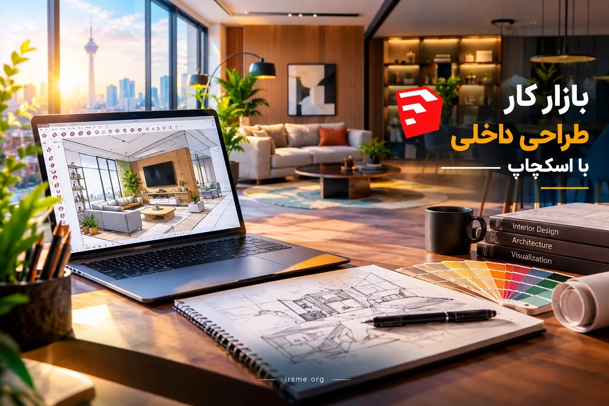 بازار کار طراحی داخلی با اسکچاپ در تبریز