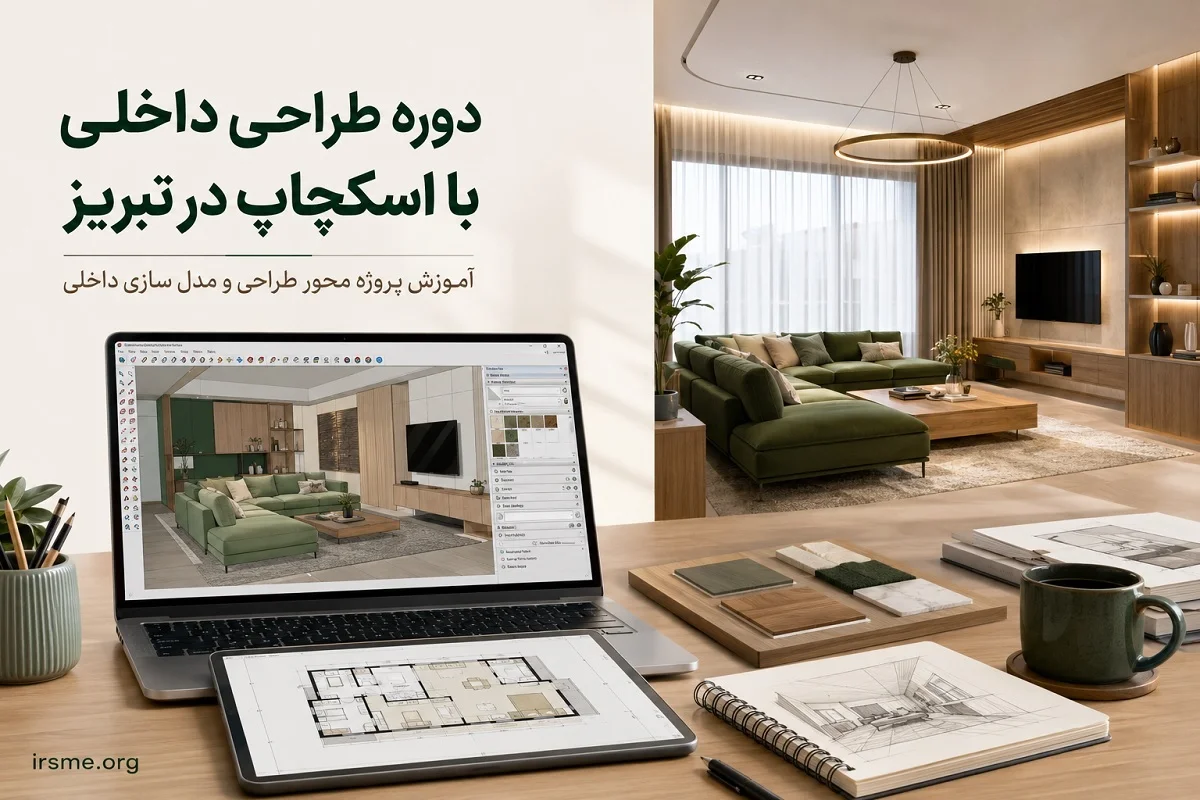 دوره طراحی داخلی با اسکچاپ در تبریز-آموزشگاه آپادانا