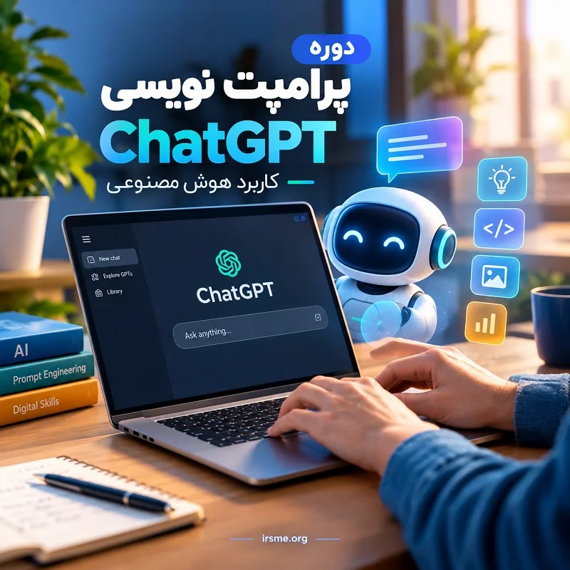 دوره پرامپت نویسی ChatGPT در تبریز ، کاربرد هوش مصنوعی دوره پرامپت نویسی ChatGPT در تبریز ، کاربرد هوش مصنوعی