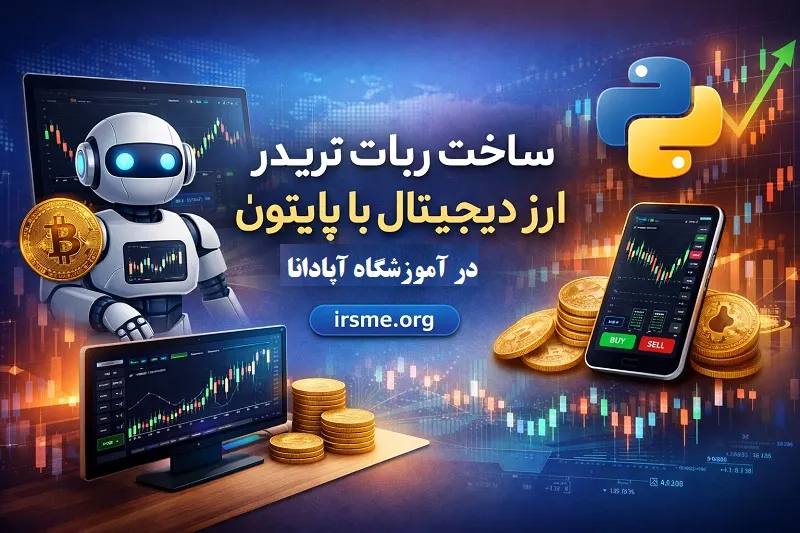 ساخت ربات تریدر ارز دیجیتال با پایتون-آموزشگاه آپادانا تبریز