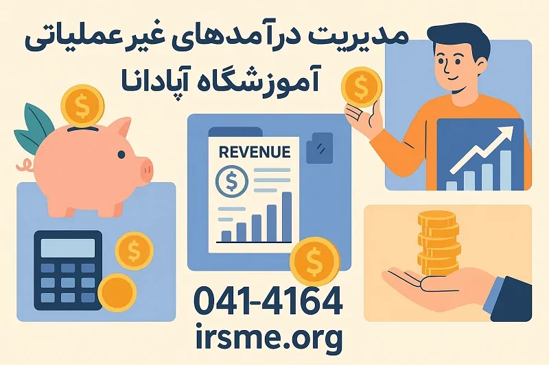 مدیریت درآمدهای غیر عملیاتی در تبریز در آموزشگاه آپادانا