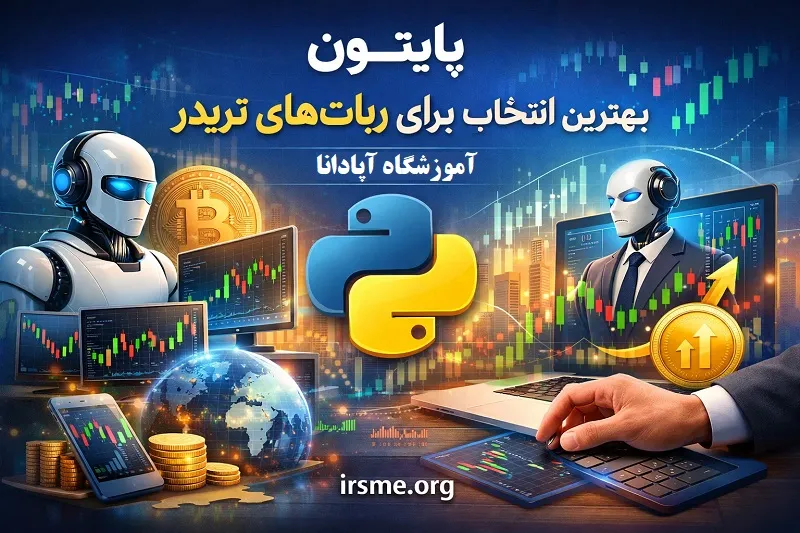 پایتون بهترین انتخاب برای رباتهای تریدر در تبریز در آموزشگاه آپادانا
