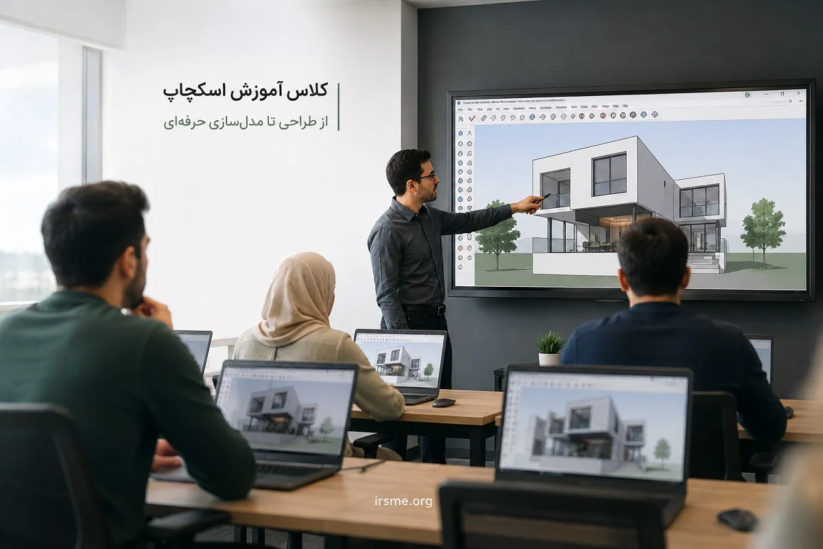 کلاس تخصصی آموزش طراحی داخلی با اسکچاپ در تبریز-آموزشگاه آپادانا