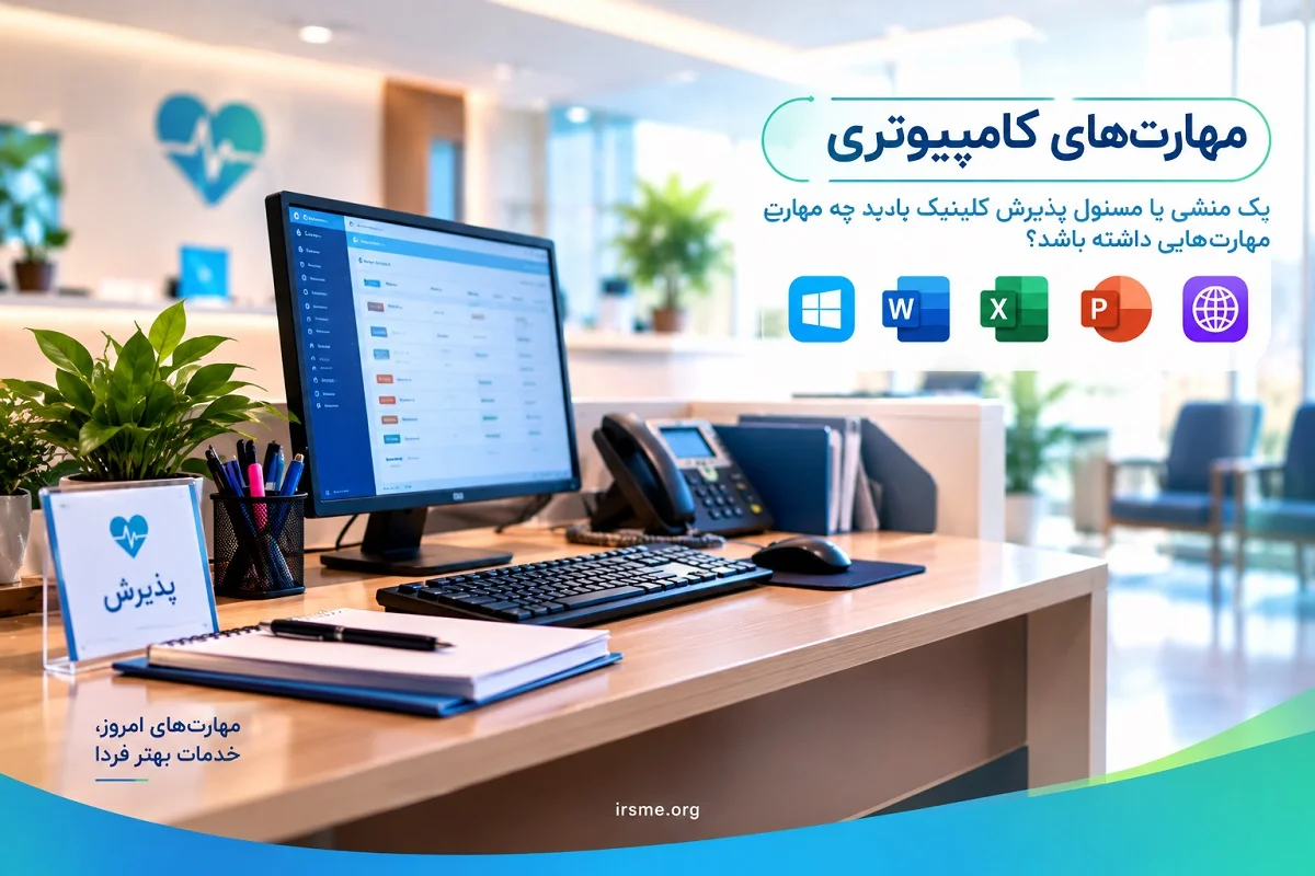 یک منشی یا مسئول پذیرش کلینیک باید چه مهارتهای کامپیوتری داشته باشد؟ یک منشی یا مسئول پذیرش کلینیک باید چه مهارتهای کامپیوتری داشته باشد؟